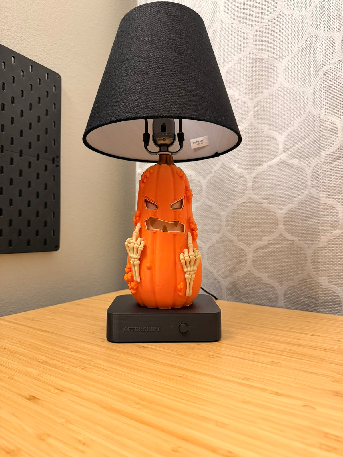 Bad Jack — Pumpkin Table Lamp