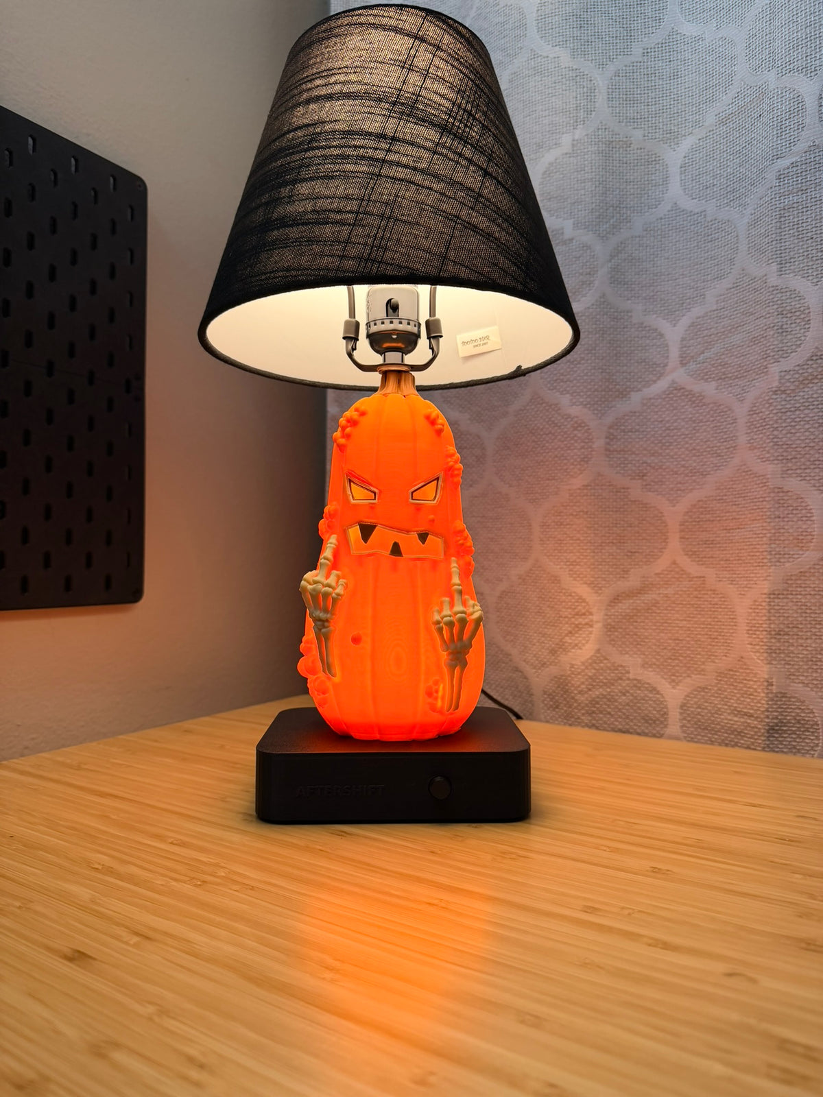 Bad Jack — Pumpkin Table Lamp