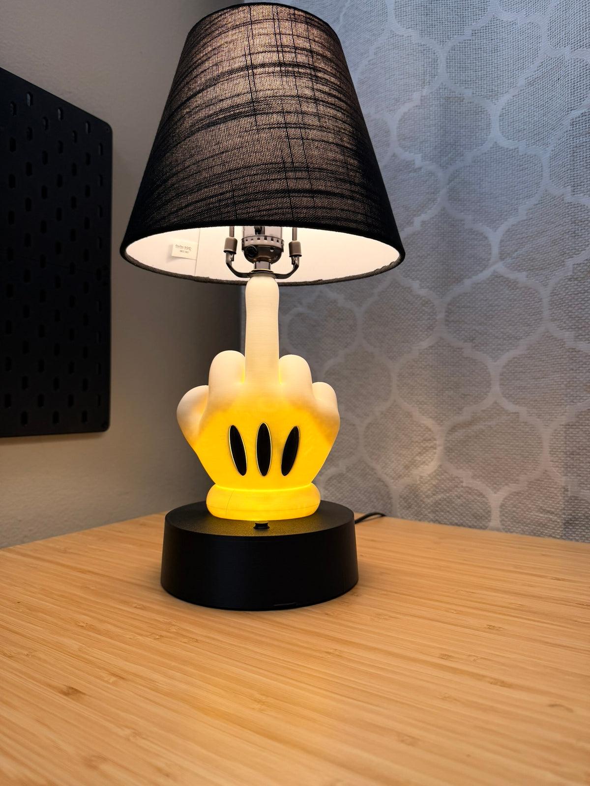 Off the Clock — Middle Finger Glove Lamp